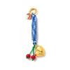 Cute Bag Accessories Pendant Korean Style Colorful Rope Keychain Love Cherry Pendant  Car Keyring