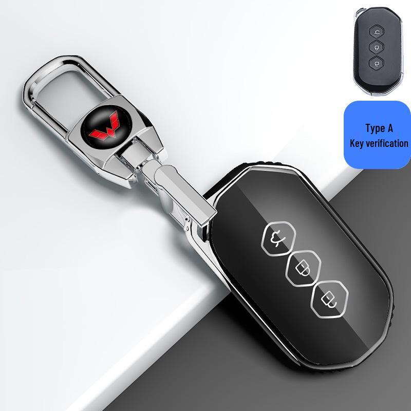 Key Case for Wuling Hongguang Miniev, Nanoev, Macaron, Baojun 510, 730, 530 - Ideal for Women