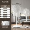 Remote Control Oscillating Floor Fan with Powerful Wind