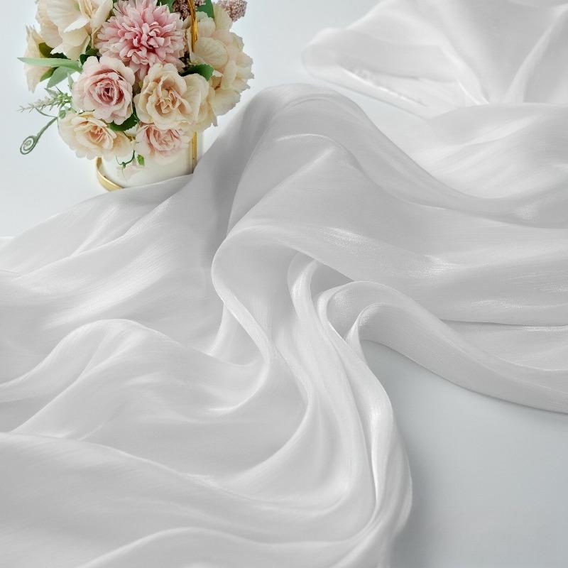 1/3/5m Soft Eugen Cotton Fabric Designer Fabric Solid Color Polyester Fabric, Sewing Material for Summer Dress and Lining Cloth