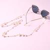 Women Fashion Nonslip Pearl Beads Eyeglass Chain for Glasses Accessories