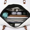 Travel bag High texture large capacity luggage bag Rhombus design fitness shoulder bag Short trip messenger bag