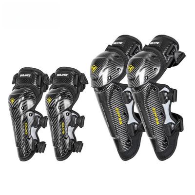 Breathable Summer Motorcycle Knee & Elbow Pads - Hard Shell Protective Gear for Cycling & Outdoor Travel