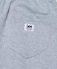 LEE Sweat One-Tuck Wide Pants Gray