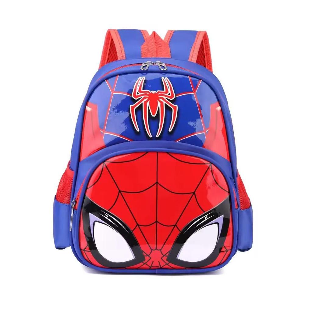 Kids' Cartoon Dinosaur & Spiderman Backpack for Boys Kindergarten