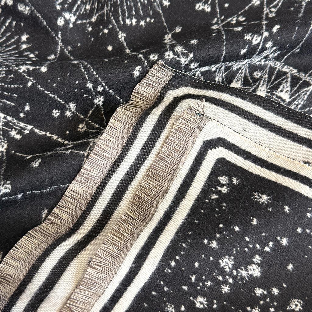 Elegant Ladies' Jacquard Pashmina Cashmere Scarves Winter Thick, Warm, Two-Sided Shawl, Coldproof and Windproof Blanket Scarf