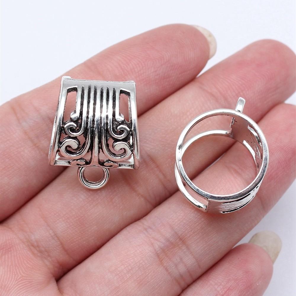 Accessories Parts Pendant Head Bend Tube Kids' Jewelry Materials ZA042