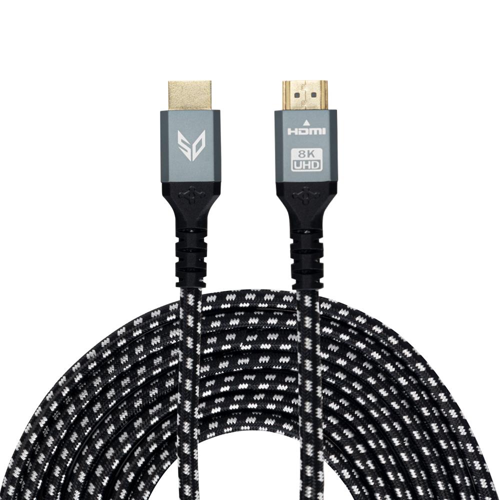 Steeldigi Hdmi Cable 2.1 Puccoon 3M 8K 60Hz 4K 120Hz 48Gb/
