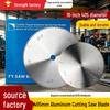16" Aluminum Alloy Circular Saw Blade for Copper & Aluminum - 405mm Miter Saw, Carbide, No Burrs