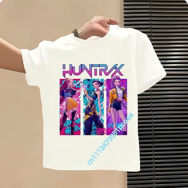 Style Children's Pure Cotton Short-Sleeved Cartoon Printed Summer T-Shirt - Girls' Casual Shirt for Leisure, Boys' Sports Shirt
