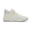 New LiNing Wave Mid Fleece Durable Breathable High Top Skateboard Shoes Women's Ecru AGCT226-1