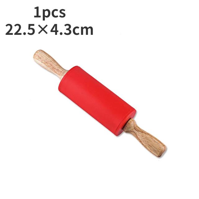 Hot Mini Wooden Rolling Pins Solid Natural Wood Rolling Pin Fondant Dough Roller Kitchen Cooking Baking Tools Accessories Crafts