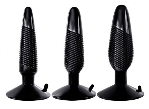 Kit de 3 plugs Xplorer noirs - NMC - Plugs Débutant & Kits