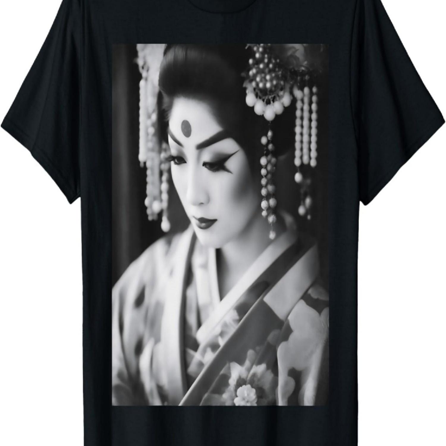 

painting landscape _Fuji and cherry blossoms_ T-Shirt(2) S чёрный