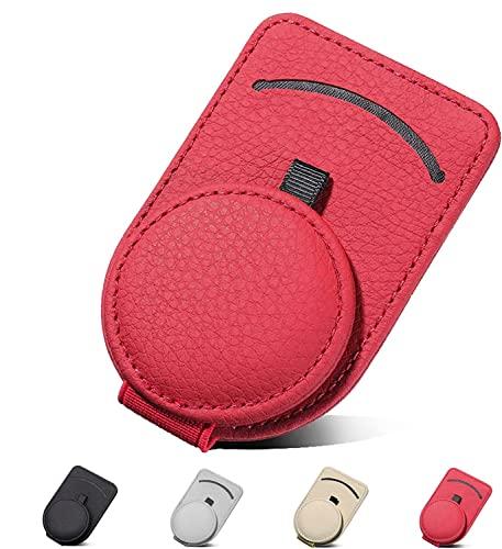 

HUACHENG Glasses Holder Leather Sunglasses Clip for Car Sun Visor Sunglasses Eyeglasses Ticket Card Clip Holder Glasses Clip Car Glasses Holder E