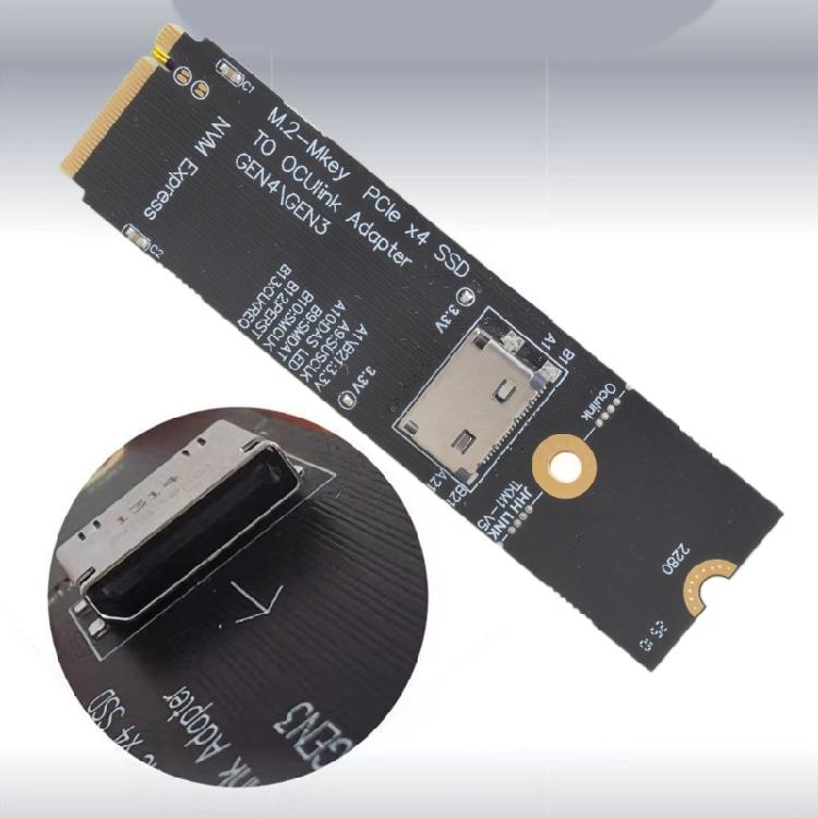 M. 2 NVME to U.2 Oculink SFF-8612 Adapter PCIE NGFF Adapter Card GEN4