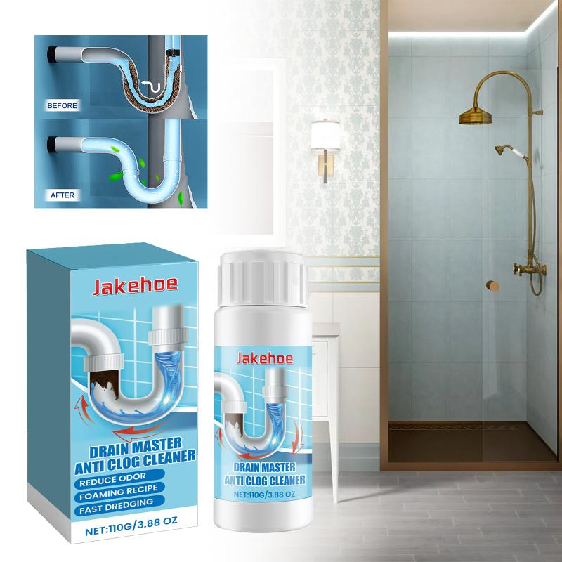 Sink Drain Cleaning Powder Quick Hair & Oil Deposits Removal Restores Pipeline Smoothness Prevents Blockages Drain Cleaner