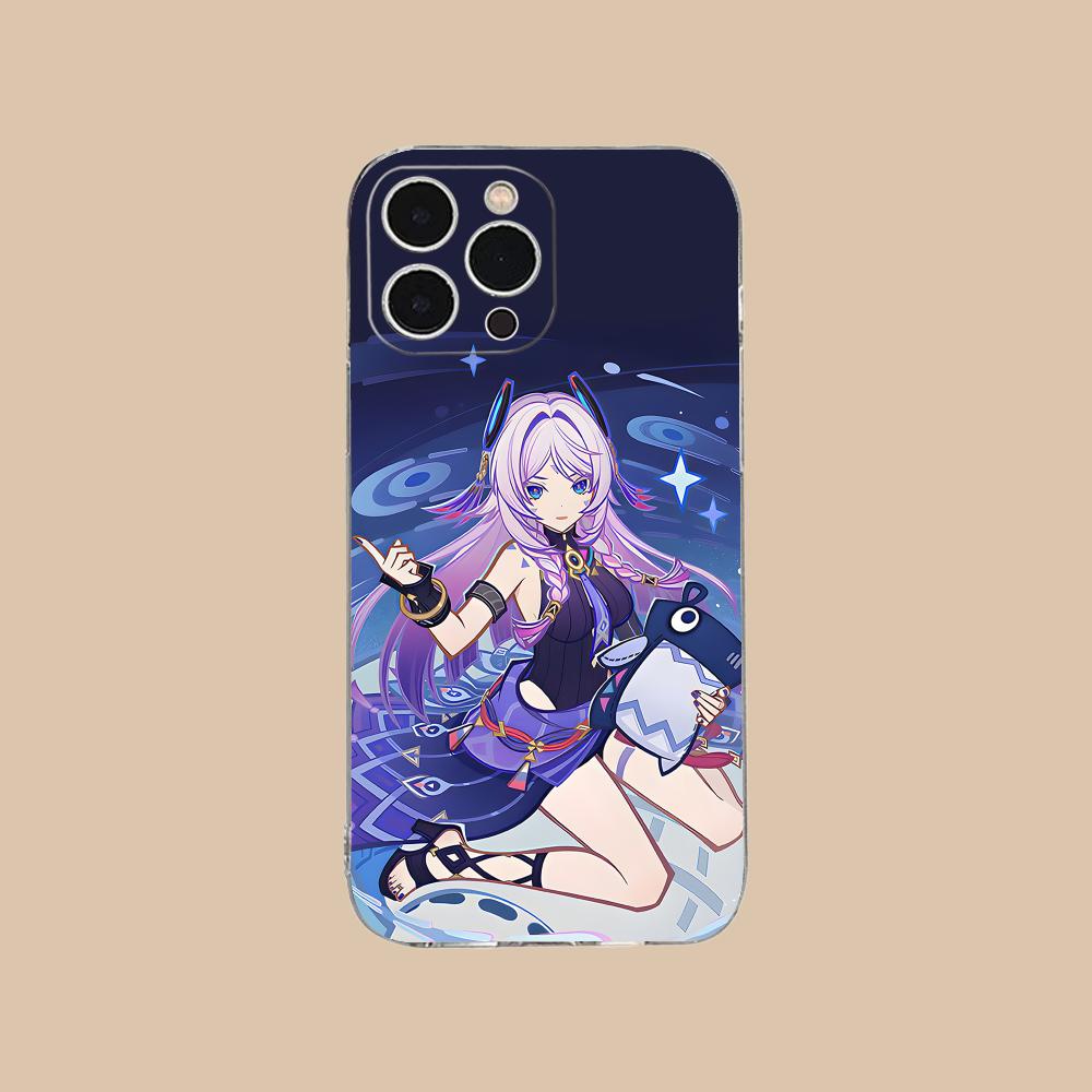

Genshin Impact Citlali Phone Case for iPhone 16 15 14 13 12 11 X XR XS 8 6 Pro Max Plus Mini Clear Colour Printing Pretty Luxury iPhone 7 Plus