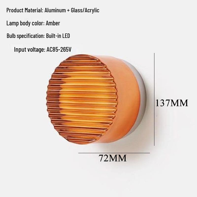 Nordic Minimalist Wall Lamp for Corridor, Staircase, Living Room, or Bedroom