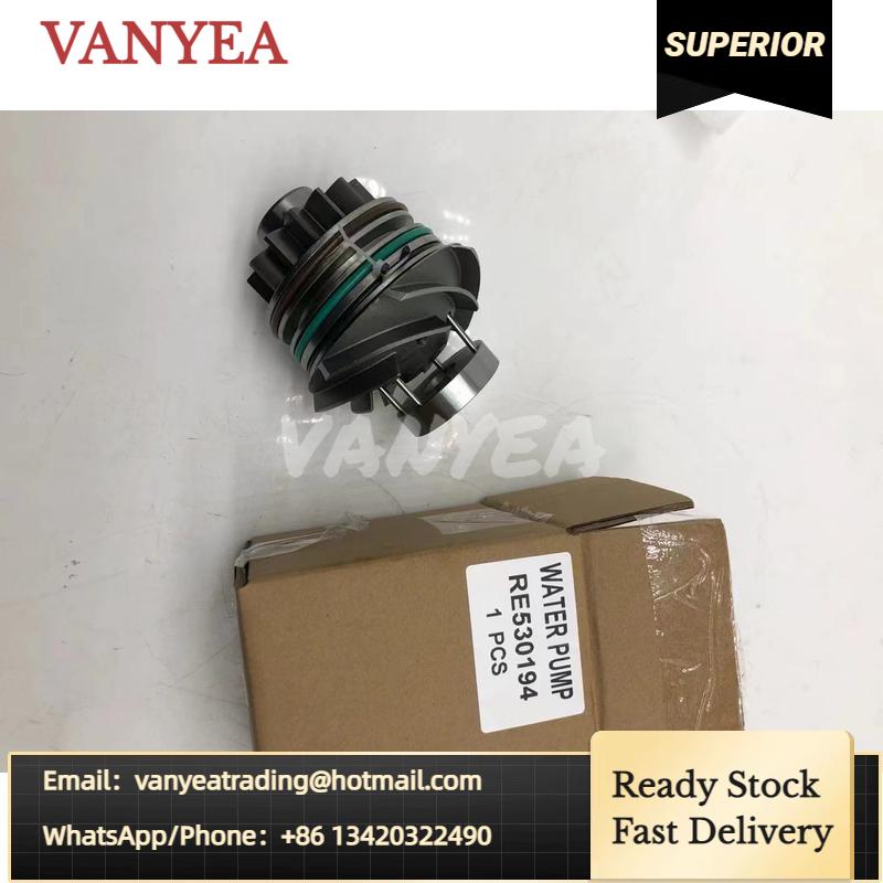 RE530194 Water Pump For John Deere 6090 8130 1PCS
