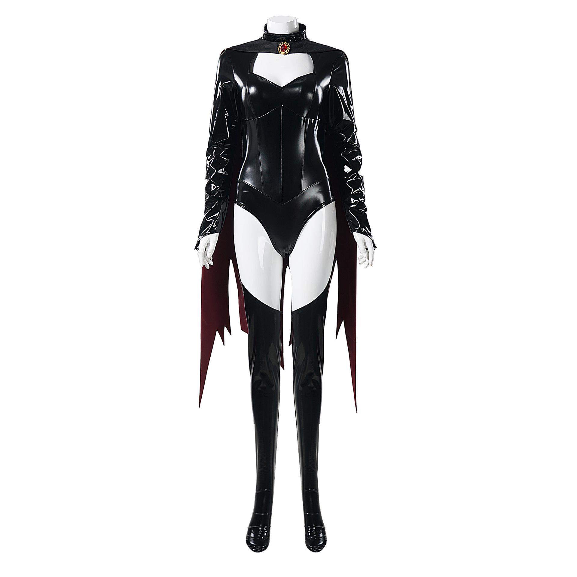 

Jean Grey X-Men Halloween Cosplay Leather Jumpsuit Full Set XS