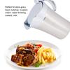 304 Stainless Steel Thermal Insulated Double Wall Sauce Gravy Boat Pot Serving Jug(S,450ml)