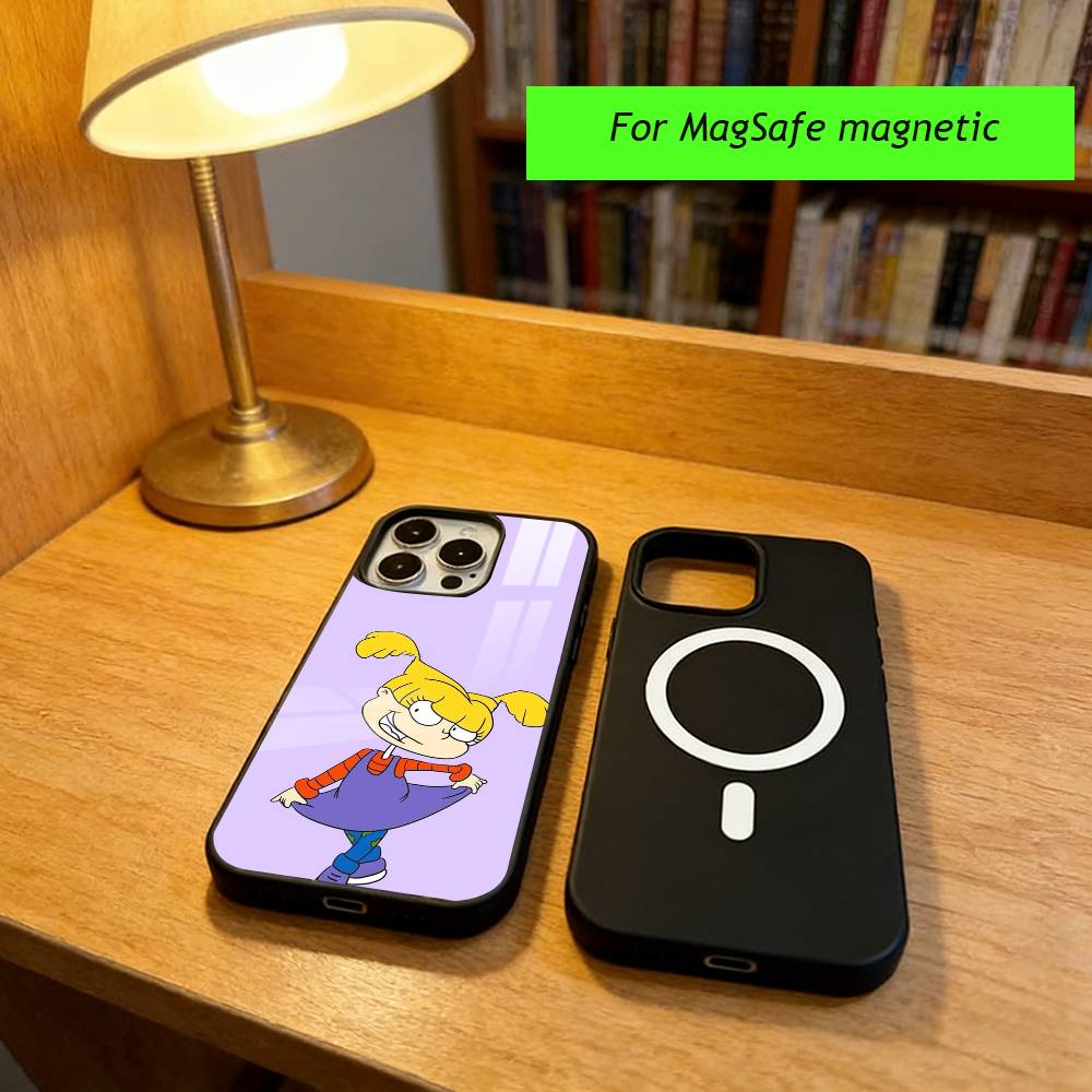 Rugrat  A-Angelica Phone Case For iPhone17,16,15,14,13,12,11 Plus,Pro Magnetic For Magsafe Wireless Charging iphone16e