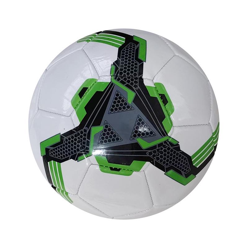 Size 5 PVC/PU Machine-Sewn Football for Adults and Students - Ideal for Competition and Training