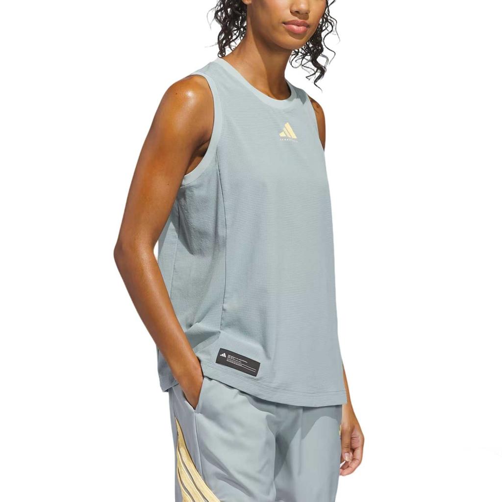 Adidas Moisture Wicking Quick Dry Sleeveless Basketball Jersey Women tops KC0341