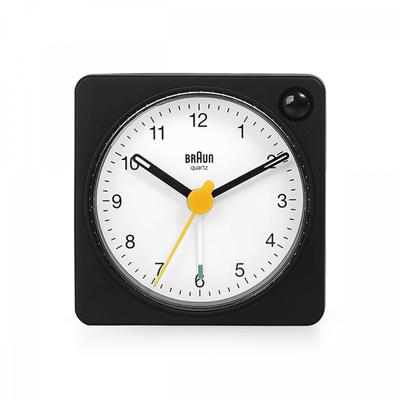 Braun Bc02xbw Κλασικό Ρολόι Γραφείου με Συναγερμό Crescendo για Δημόσιες Χρήση Χαμηλού Θορύβου