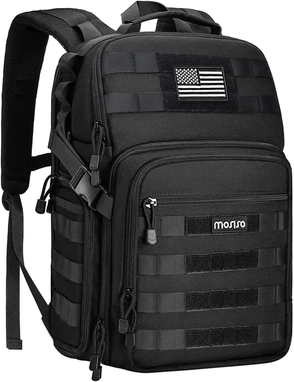 

DSLR/SLR/Mirrorless Photography Tactical Camera backpack Case with Tripod Holder 15-16 inch Laptop Compartment Canon/Nikon/Sony чёрный