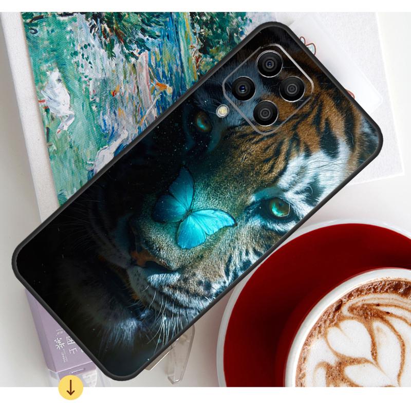 

Tiger Face Case For Samsung Galaxy M15 M21 M31 M55 M56 M36 M16 M06 M13 M33 M53 M12 M32 M52 M14 M34 M54 Samsung M34 5G