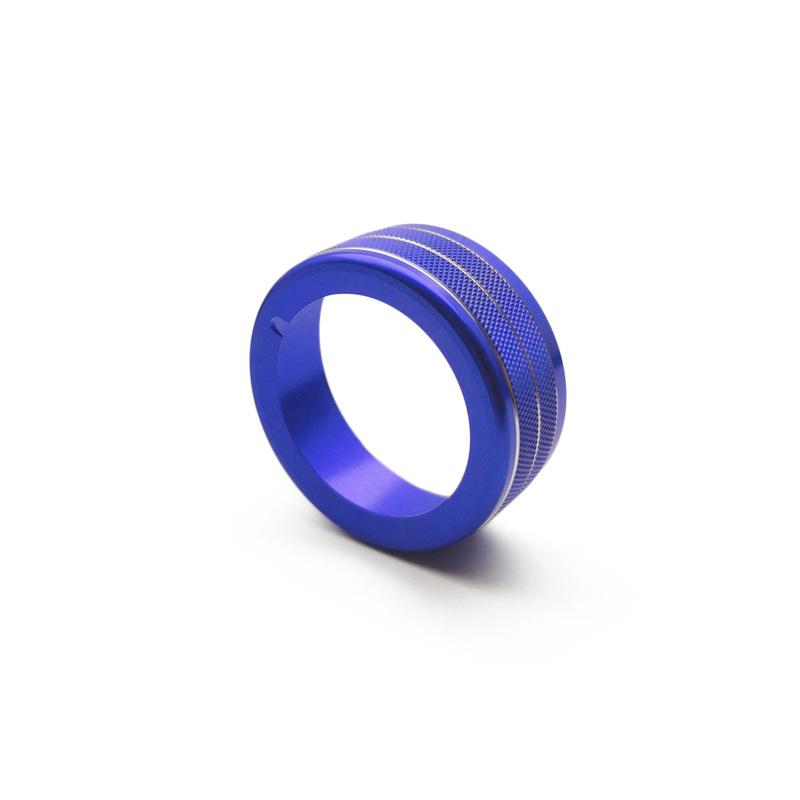 Headlight Adjust Knob Decoration Ring Metal Car Stickers For Alfa Romoe 2017- Giulia Stelvio Interior Accessories Trim