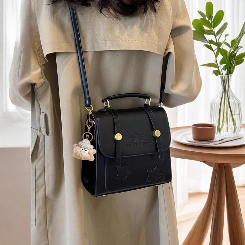 Japanese Backpack Women's Backpack Niche Design Bag 2025 New Trendy Fashion Versatile Messenger Bag Handbag