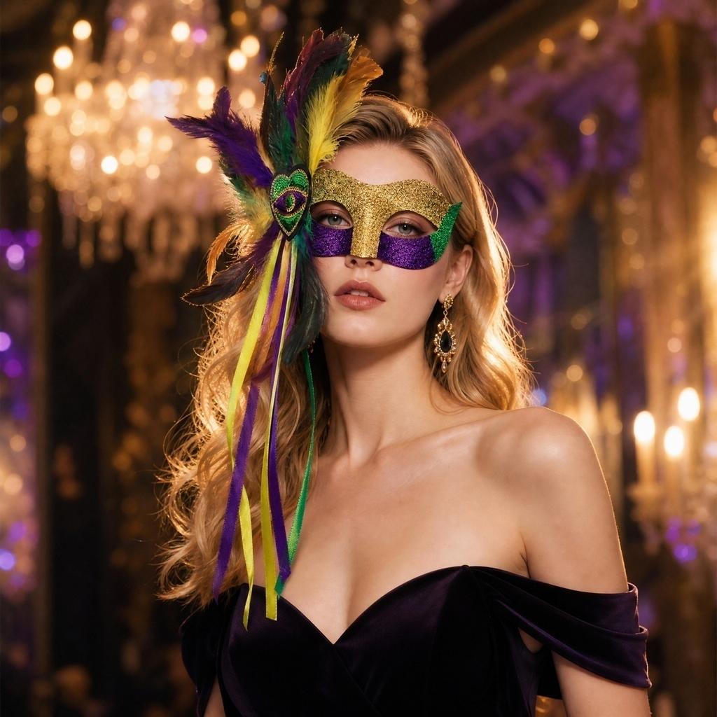 Love Heart Shape Decorative for Masquerade Party (3 Colors)