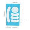 Antislip Muispads Skates Pads voor Logi GPW 1 / G102 /G304 / G305 met Reinigingspakket, Witte Antislip Sticker
