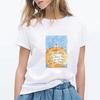 Little Prince White Print Women's Short Sleeve T-Shirt