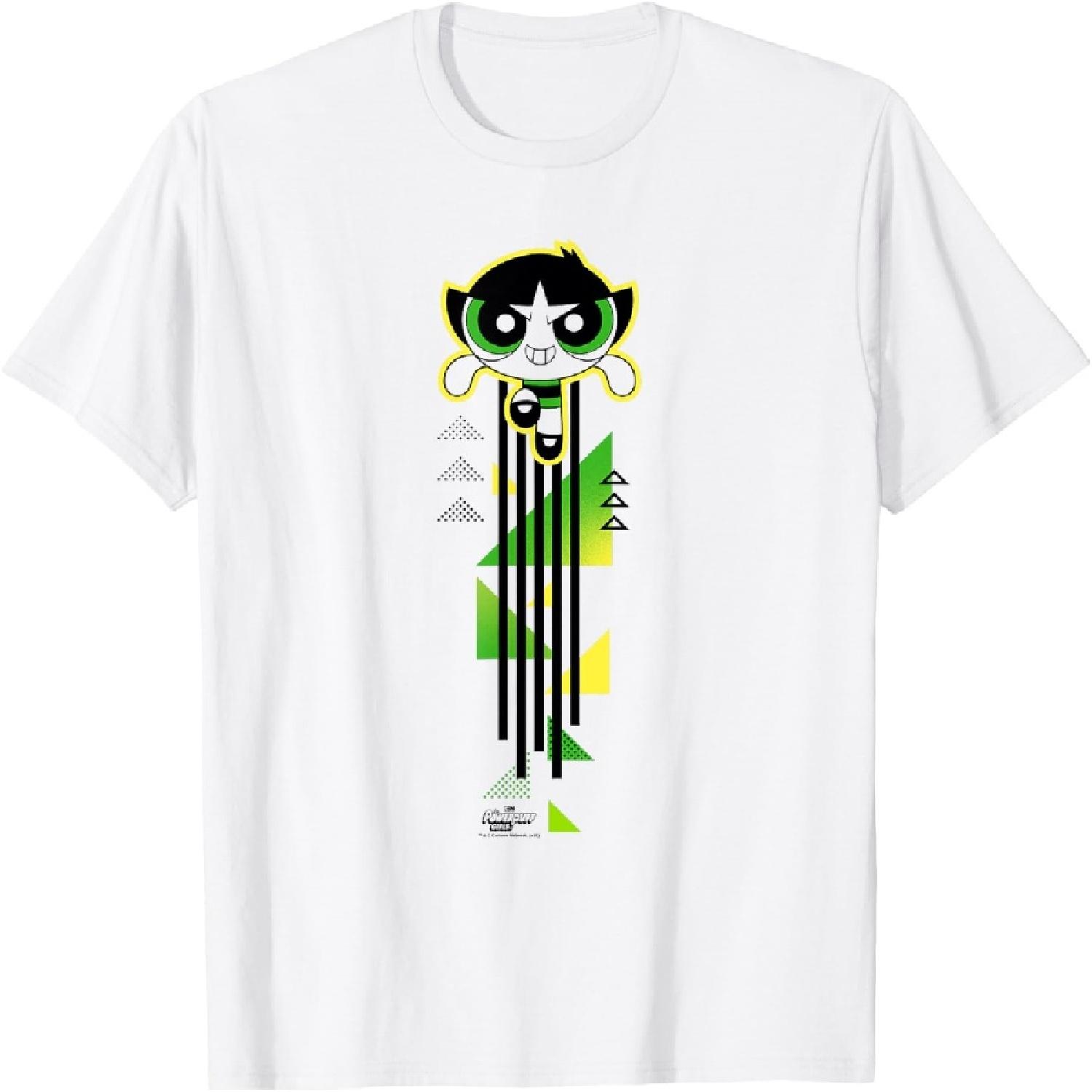 The Powerpuff Girls Buttercup Streak T-Shirt S
