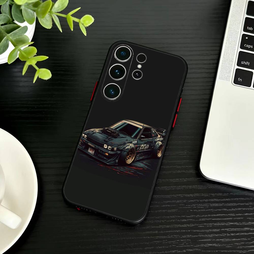 Car Cool sport Phone Case For Samsung S26,S25,S24,S23,S22,S21,S20,Plus,Fe,Lite,Others Black Cover