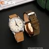 18mm 20mm 22mm Universal Matte Suede Strap For Nomos Mido Oris Seiko Men and Women's Watch Band Soft Retro Style Pin Buckle