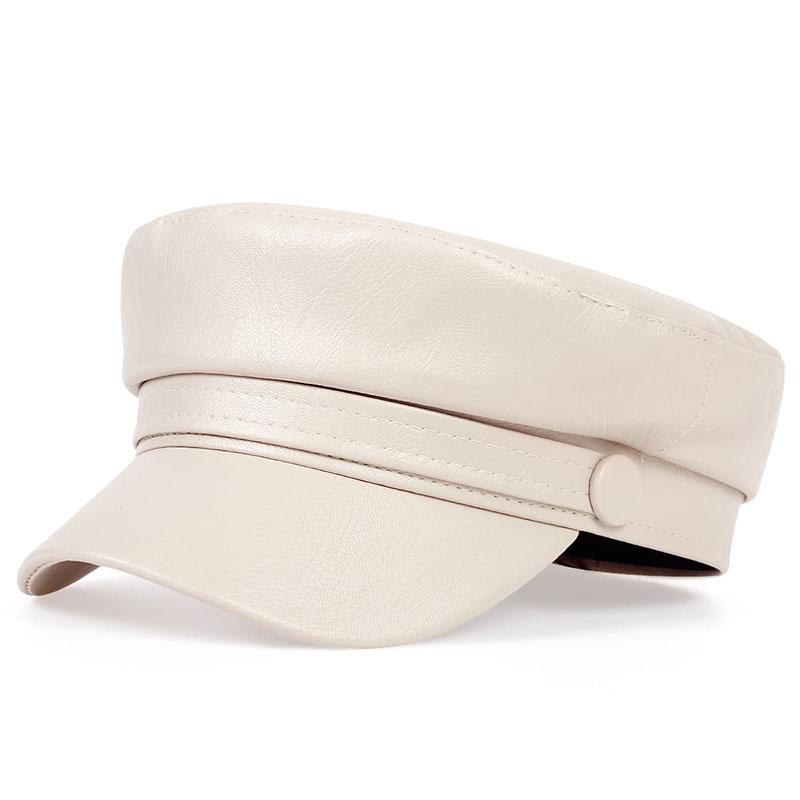 Women Berets Military Cap Women Fashion Newsboy Hats Men's Cotton Beret Caps Navy Hat