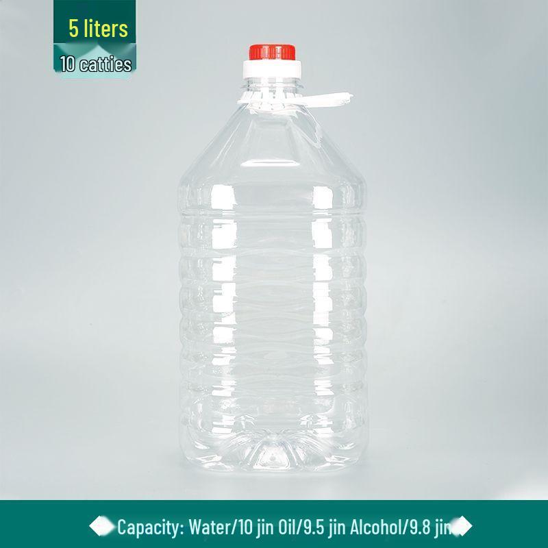 Transparent Edible Plastic Oil & Wine Barrel/Bottle/Pot Set