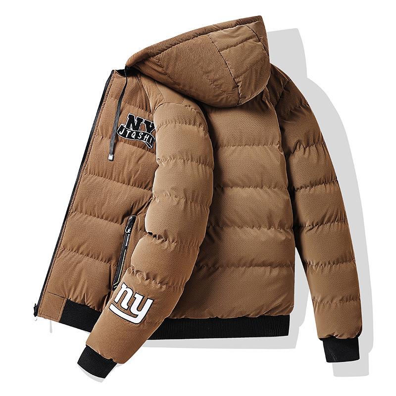 

Мужское хлопковое пальто с вышивкой, модное, свободного кроя, со съемным капюшоном, двухстороннее, утепленное хлопковой подкладкой 4XL