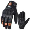 Motorcycle Riding Gloves Men Women Anti-Slip Abrasion-Resistant Breathable Short-Cuff Protective Gear Street