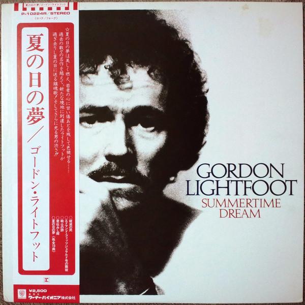 LP Record GORDON LIGHTFOOT  Summertime Dream P10224R REPRISE 1976 Japan Rock Used