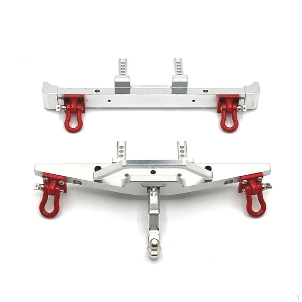 Aluminum Front And Rear Guards for MN128 RC Trucks