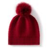 Unisex Cashmere Pom-Pom Hat: Stylish, Knitted, Warm Ear Protection for Autumn & Winter