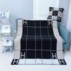 Modern And Simple Style Cashmere Blanket For Office Nap Sofa And Camping