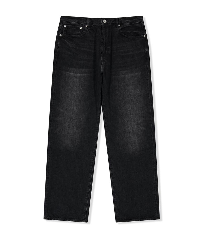YESEYESEE Standard Denim Pants Black