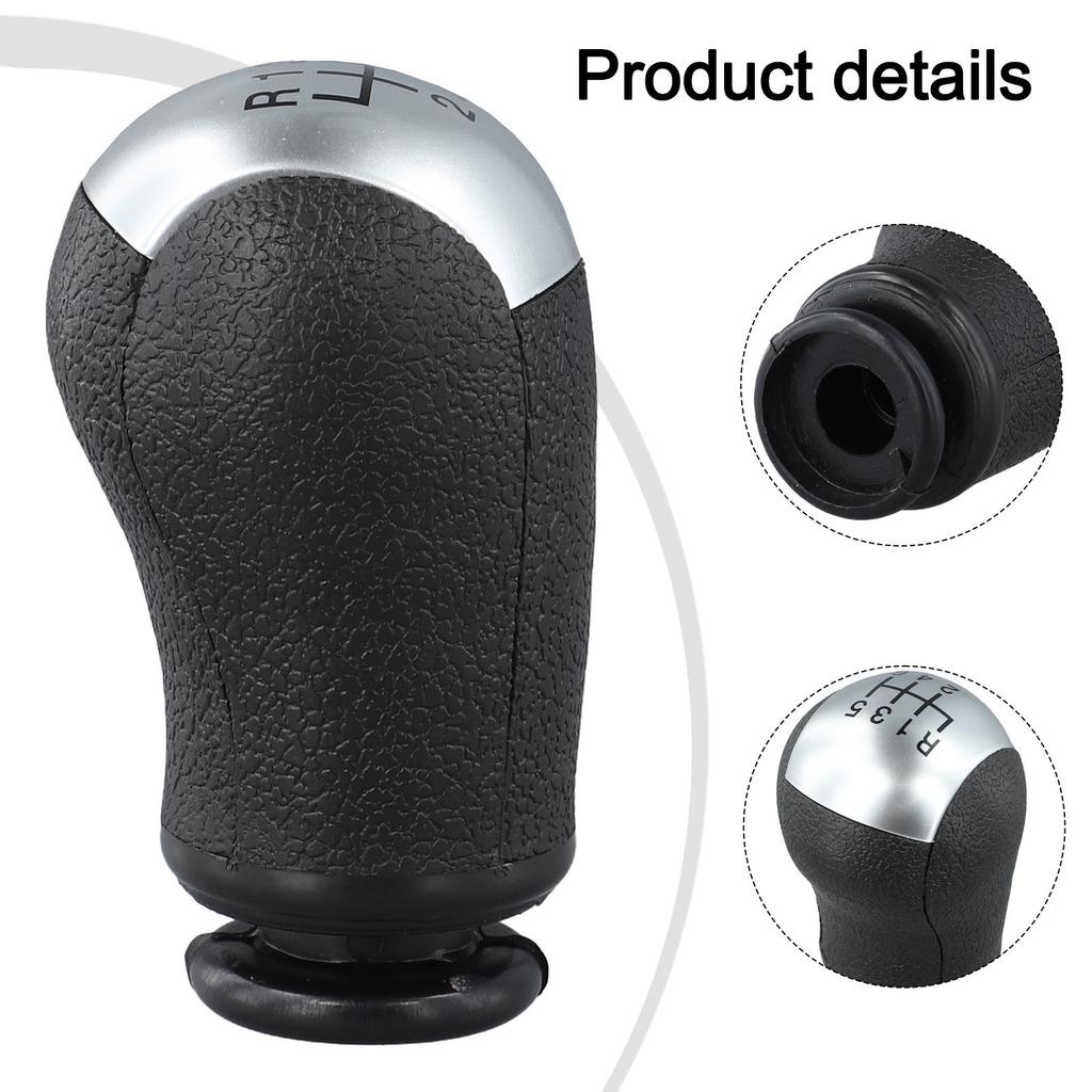 ABS PU Black Gear Lever Knob for Ford For Focus 2005 2009 Replacement Part